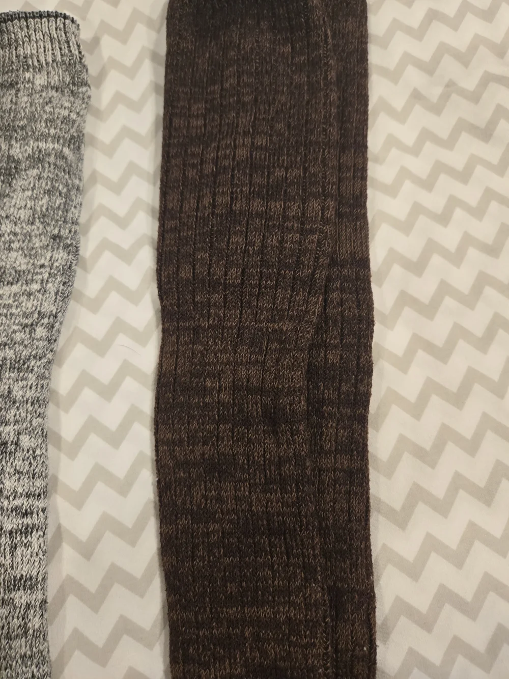 Lot Of 3 - Women's Knee-High Ribbed Socks - Pink, Gray & Black (3-Pack)